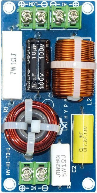 Dynavox 2-Wege Frequenzweiche Passiv Profi 2W120 mit 120 Watt - Bild 1