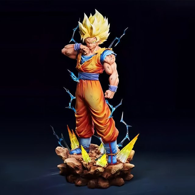 Bandai Dragon Ball Z Super Saiyajin 2 Goku Actionfigur, Einzelfigur - Bild 1