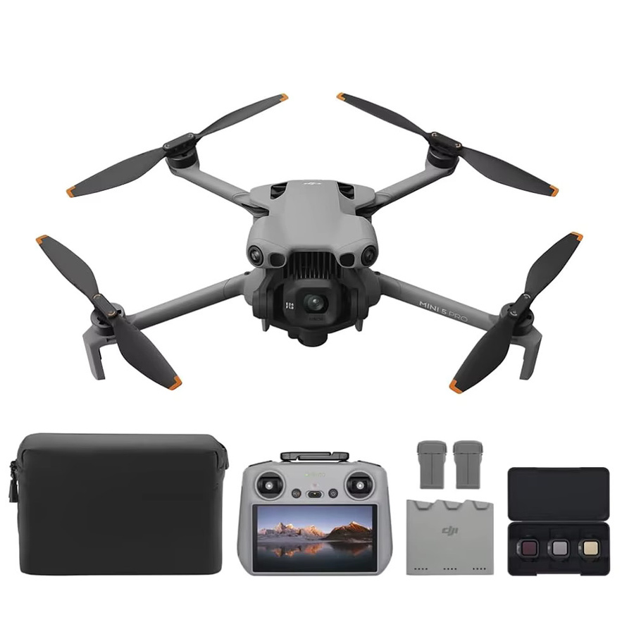 DJI Mini 5 Pro Drohne Fly More Combo in Grau mit 1-Zoll-CMOS-Sensor und Active Track 360° - Bild 6