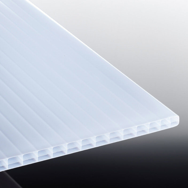 T&J Stegplatte Polycarbonat Polyclear 16 mm Breite: 98 cm, Farbe: Weiß-Opal - Bild 1