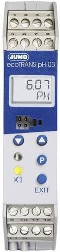 Jumo Messumformer und Schalter für pH-Wert, Redox-Spannung und Temperatur mit Relais, Farbe: Blau, Artikelnummer: 00508663 - Bild 1