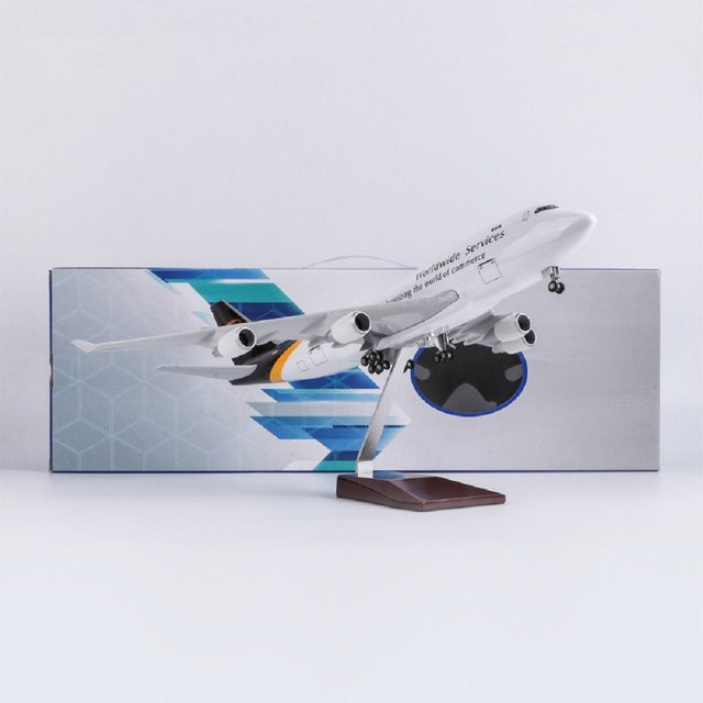 ZOCO Express Cargo Airlines 747 B747-400 Flugzeugmodell, Maßstab 1:157, Resin - Bild 1