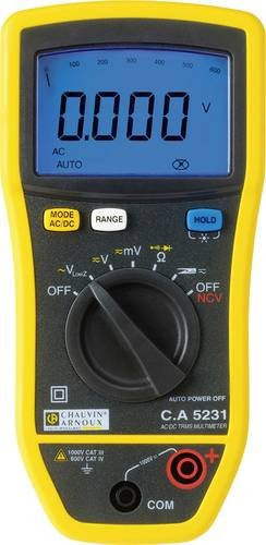 Chauvin Arnoux C.A 5231 + MINI03 Hand-Multimeter in Gelb - Bild 1