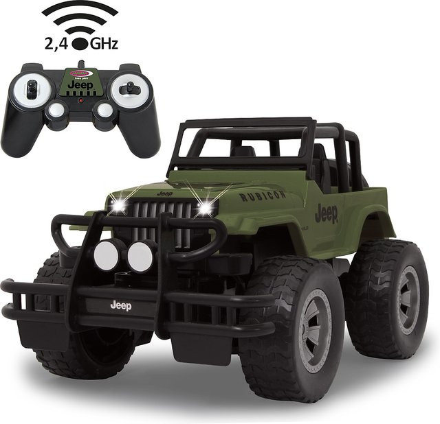 JAMARA Jeep Wrangler Rubicon ferngesteuertes Fahrzeug 1:14 olivgrün - Bild 4