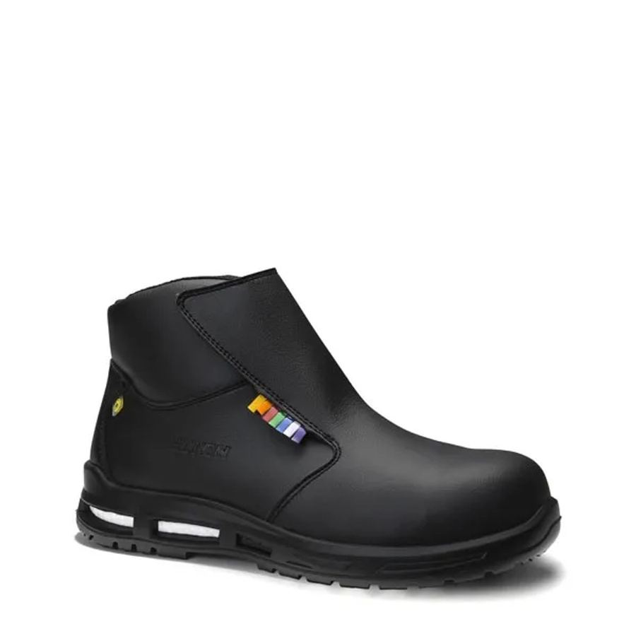 Elten Sicherheitshalbschuh Brice S3 ESD Mid in Black, Größe 43 - Bild 2