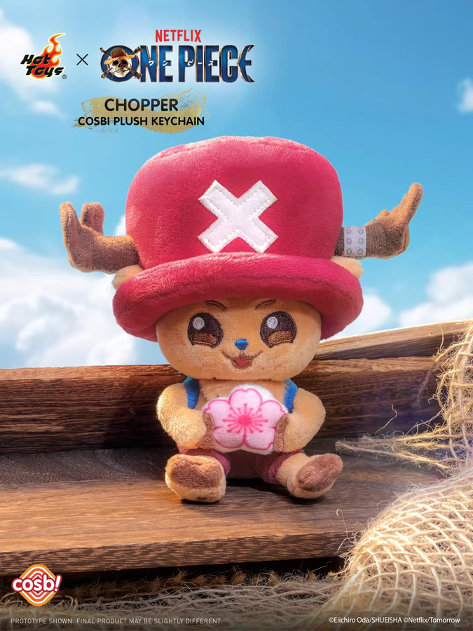 Hot Toys One Piece Chopper Cosbi, Plüschpuppe, Blind Box Anhänger - Bild 3