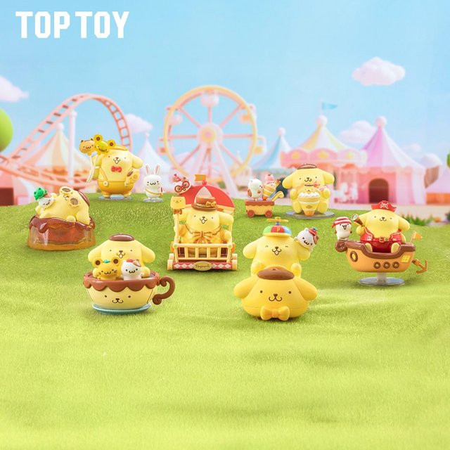 52TOYS Pompom Purin Vergnügungspark-Serie, Vinyl-Blindbox, gelb - Bild 1