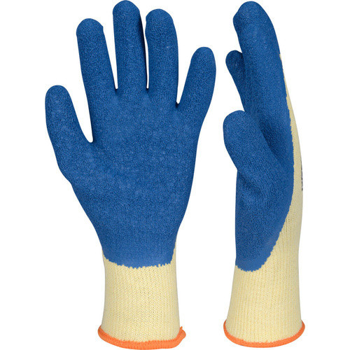 OX-ON Handschuh Flexible Comfort 1304 aus Latex in Gelb/Blau - Bild 2