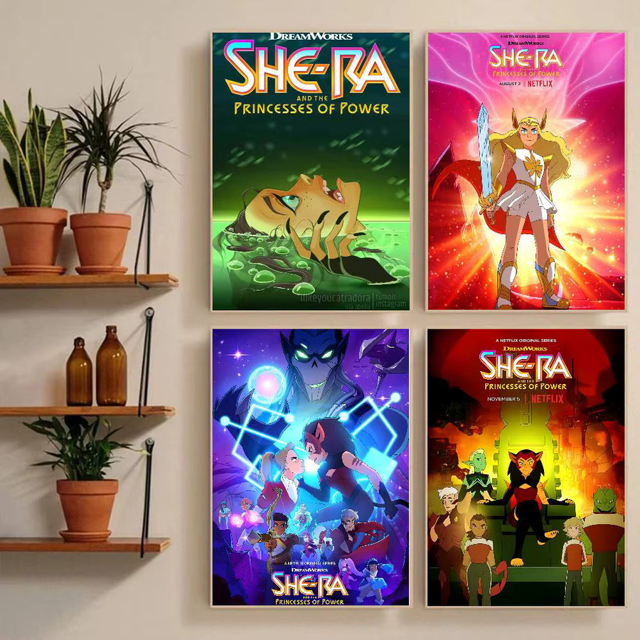 She-Ra und die Prinzessinnen der Macht wasserfester Wandaufkleber in Mehrfarben für deine Heimdekoration - Bild 2