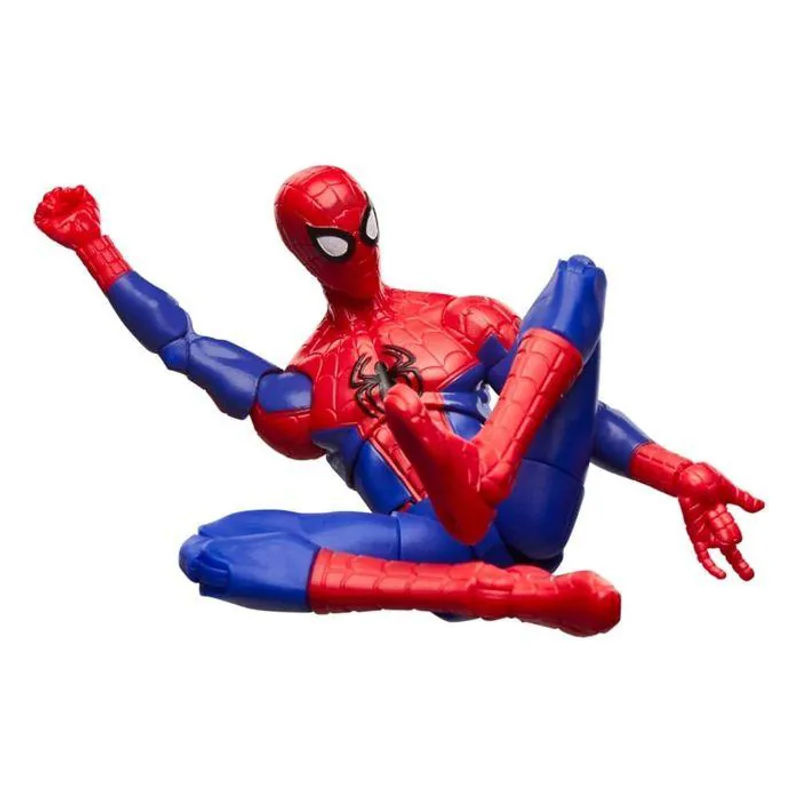 MARVEL Sammelfigur Peter Parker Spider-Man: Into The Spider-Verse in Rot, Höhe: 15 cm - Bild 4