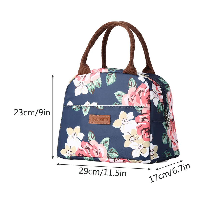 Isolierte Lunchtasche Freedom Outdoors als großvolumige Kühl-Lunchbox für Büro, Schule und Picknick in Multicolour - Bild 3