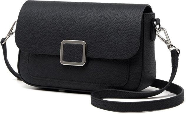 JMG Bags Umhängetasche, Rindsleder, schwarz, Damen, 22*6*15cm - Bild 1