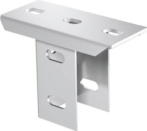 OBO Bettermann Kopfplatte aus Metall in Silber - Bild 1
