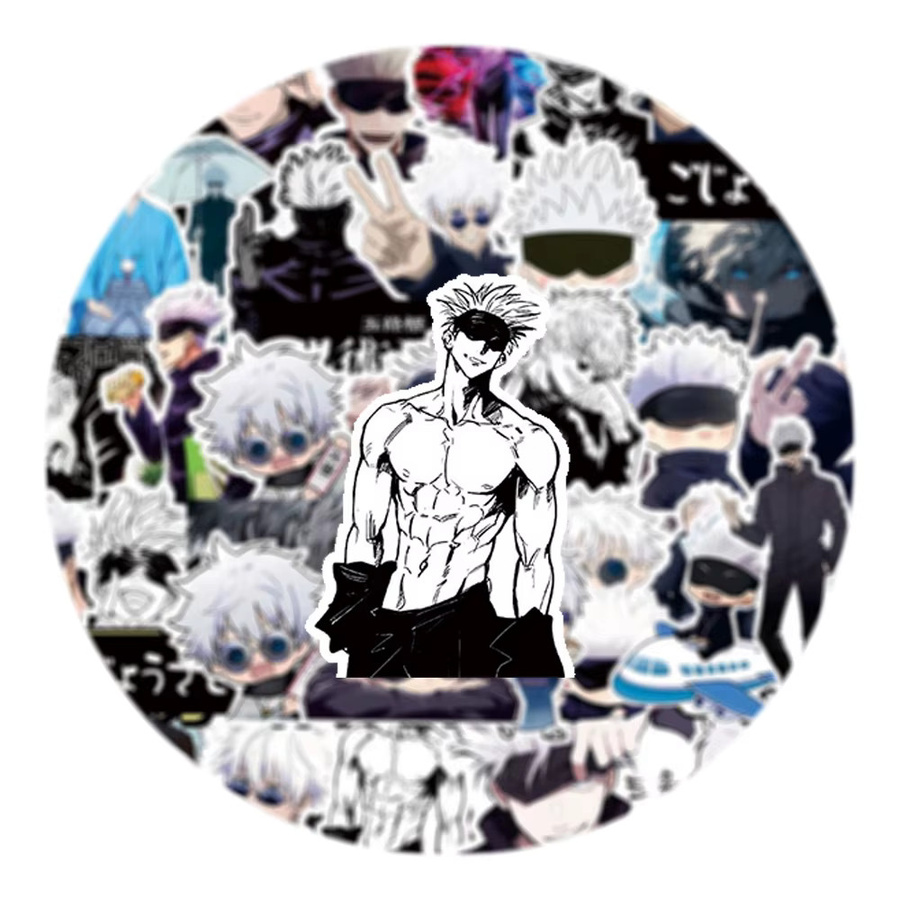 Bandai Jujutsu Kaisen Satoru Gojo Aufkleber, Bunt / Mehrfarbig - Bild 2