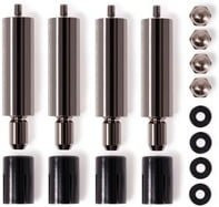 Alphacool Core Push Mounting 50mm Befestigung in Schwarz und Silber - Bild 1