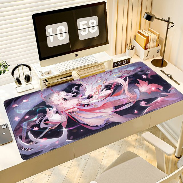Wuthering Waves Jinhsi Comic Mauspad Multicolour Anime Gaming Zubehör für PC und Laptop - Bild 1