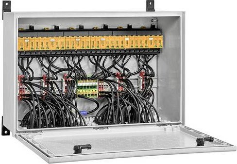 Weidmüller Generatoranschlusskasten PVC DC 2I 2O 12MPP SPD1R WM4 11 in Grau - Bild 1