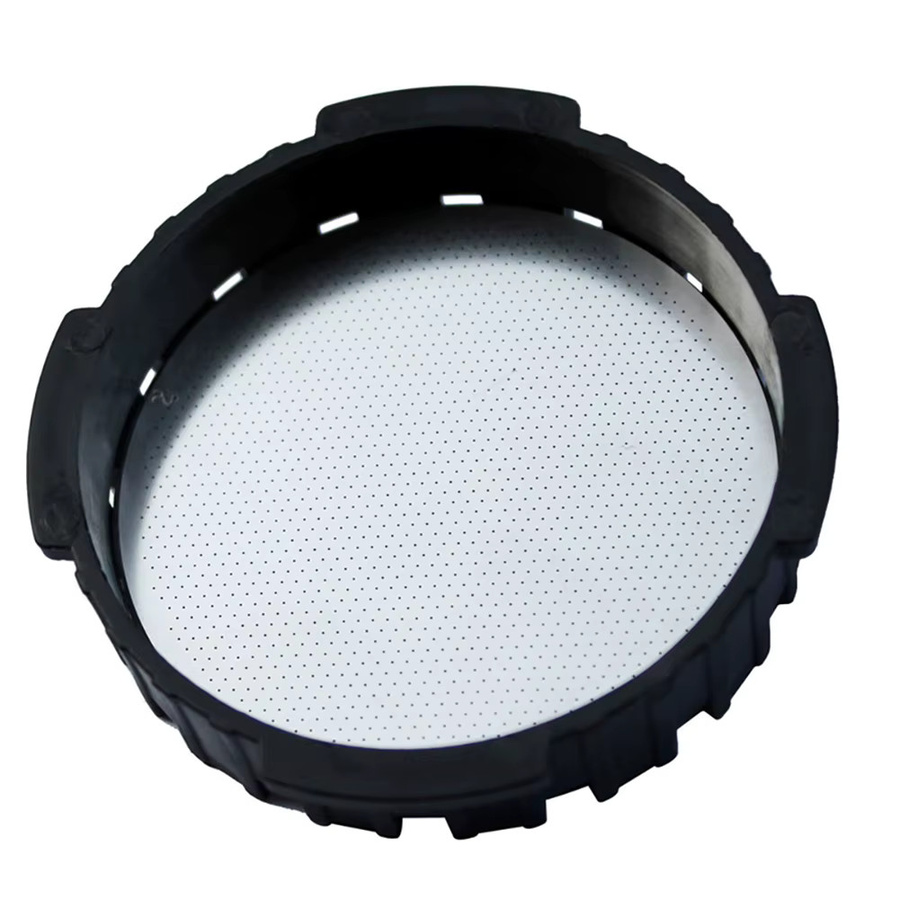 2er-Set wiederverwendbare Kaffeefilter aus Edelstahl mit feinem Mesh für Aeropress Kaffeemaschinen, Silber/Grau - Bild 2