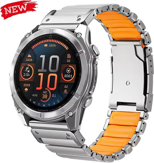 CAOWTAN Uhrenarmband Titan, 26mm, Unisex - Bild 1