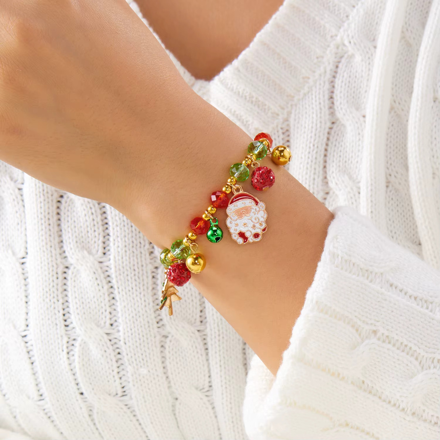 RINHOO FRIENDSHIP Armband, Kristall, Perle, Messing, Bunt, Unisex - Bild 2