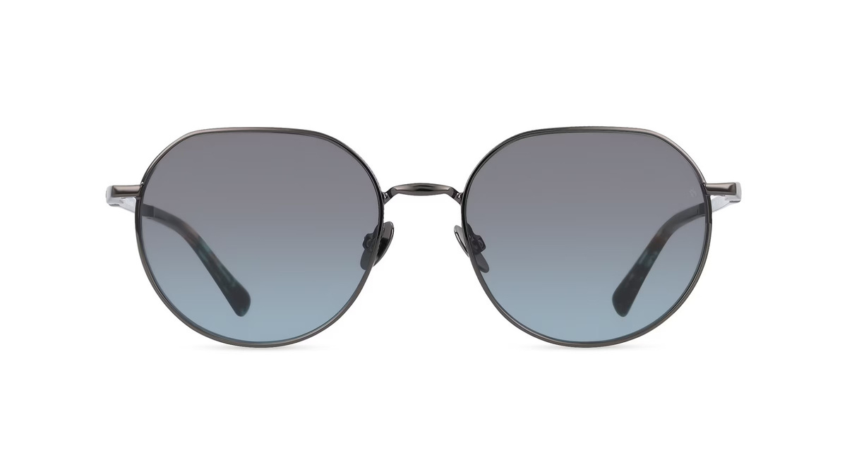 Scotch & Soda SS 6016 Sonnenbrille, Vollrand, Panto, Metall, Unisex, grau - Bild 1