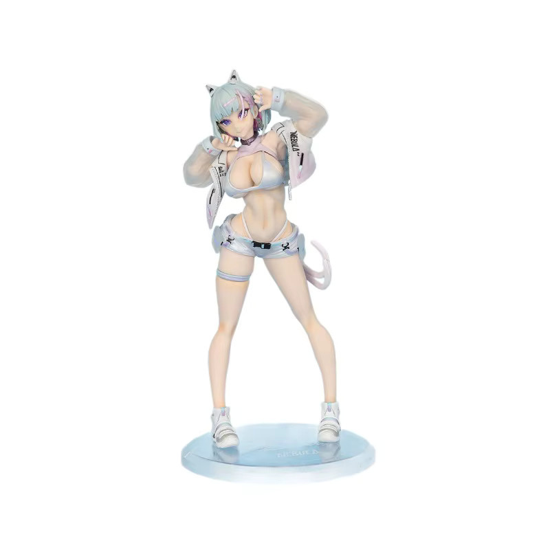 Bandai Anime-Statue im Cyberpunk-Stil mit Katzenohren, 26cm - Bild 2