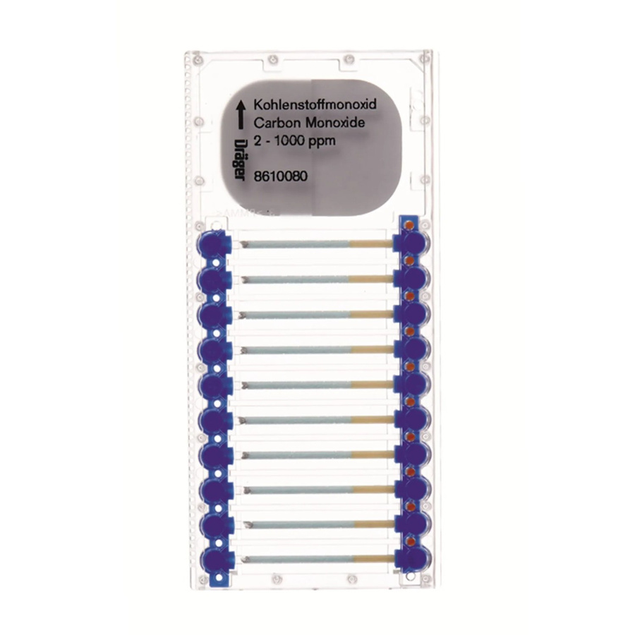 Dräger Microtubes für Kohlenstoffmonoxid 1.000 Ppm in Transparent - Bild 2