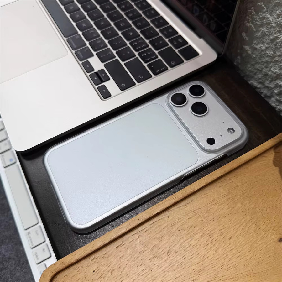 YX Ultradünne matte Handyhülle aus hartem PC für iPhone 17 Pro Max, 16, 15, 14, 13, 12, 11 und 16E in Transparent - Bild 2