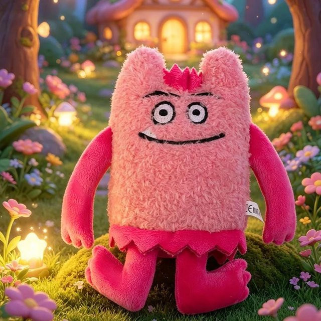 Yiran toy Monster-Stofftier, Kuscheltier, 17cm, bunt/mehrfarbig - Bild 1