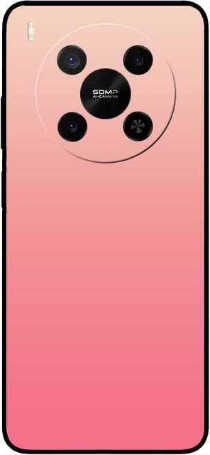ZTE Blade V70 Max und Nubia V70 Max Silikon Handyhülle mit Marmor-Design in Black und Pink - Bild 1