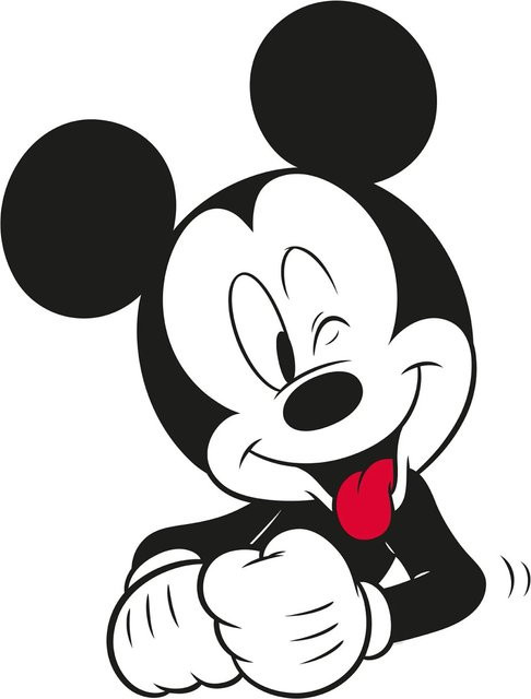 Komar Wandbild Mickey Mouse Paper Poster Multicolour B: 50 cm, H: 70 cm - Bild 1