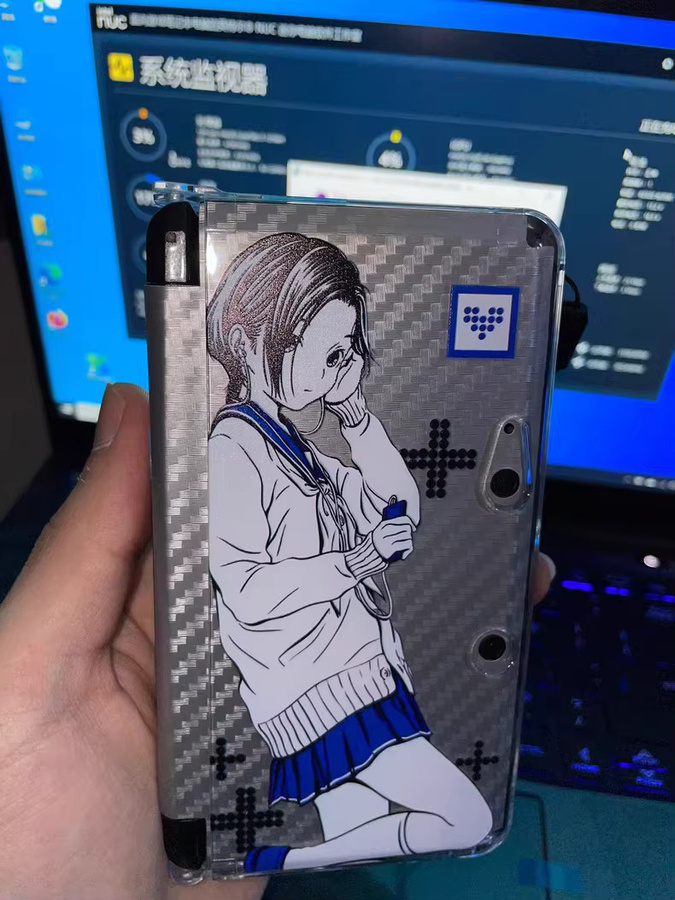 Bandai 3ds Shell NDS Shell Love with Sister Qi Ningning Alle Charaktere, Transparentes Kristallgehäuse, Zubehör - Bild 1