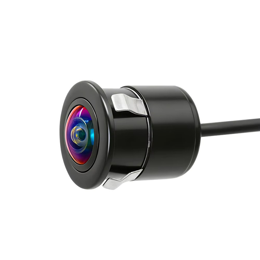 SMARTOUR Full HD Fischaugen-Fahrzeug-Rückfahrkamera mit Nachtsicht und 18,5mm Objektiv in Schwarz - Bild 2