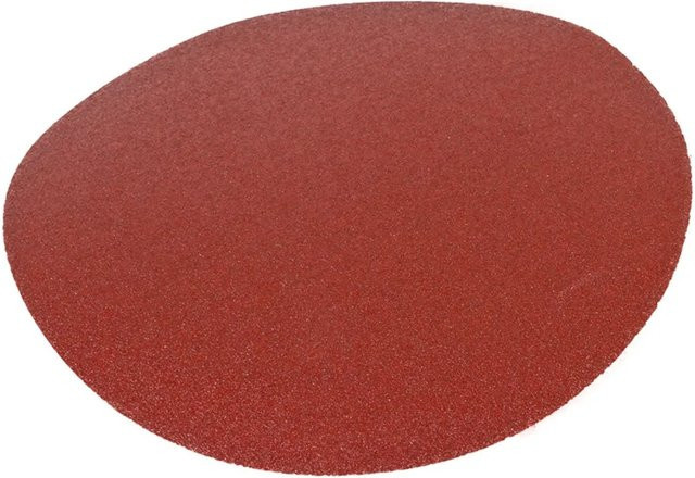 Holzmann Schleifteller-Set für Band-Tellerschleifer BT75, Durchmesser: 126 mm, Farbe: Rot - Bild 1