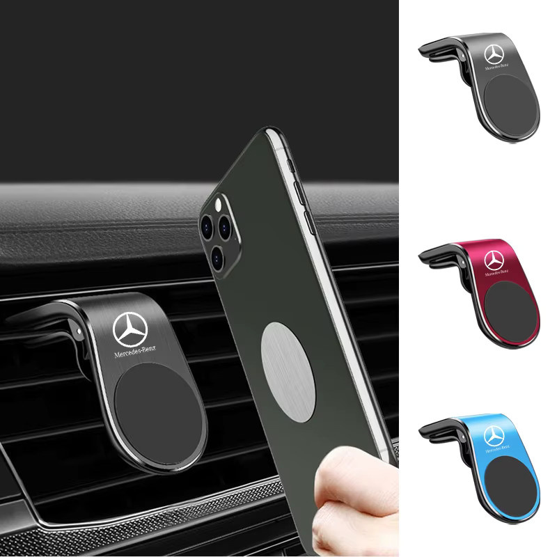 Magnetische Auto-Handyhalterung für Mercedes Benz A C E S G Klasse GLC CLE CLA GLB GLS W177 mit Lüftungsclip und GPS-Halterung - Bild 4
