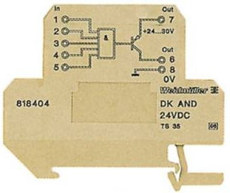 Weidmüller DK NAND 35 24VDC 8248320000 Kommunikationsmodul beige - Bild 1