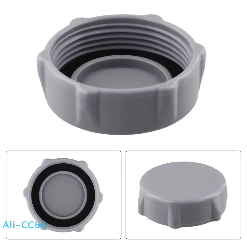 GUOMUZI Ersatz-Ablaufventilkappe aus Kunststoff für Pools Modell P01006, Grau - Bild 2