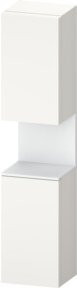 Duravit Hochschrank Qatego in Weiß Matt mit 2 Türen, Wandmontage, B: 40 cm, T: 36 cm, H: 176 cm - Bild 1