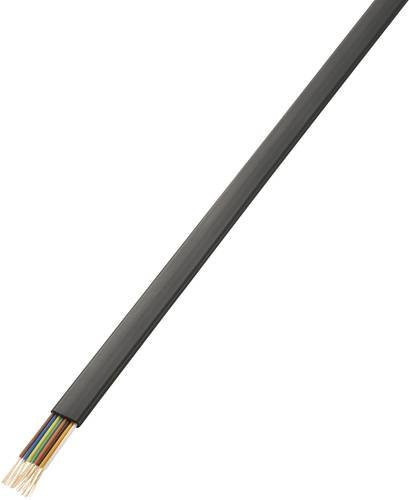TRU Components Telefonkabel Schwarz 10 x 0,08mm² 50m - Bild 1