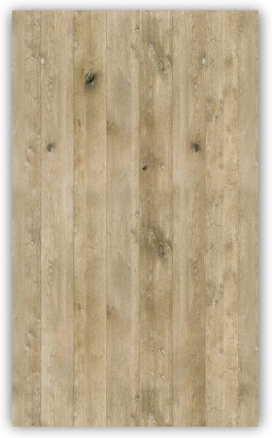 Walllux Duschrückwand Eiche Gekalkt in Holzoptik aus Alu-Verbund, B/H: 150 x 255 cm, Stärke: 3 mm - Bild 1