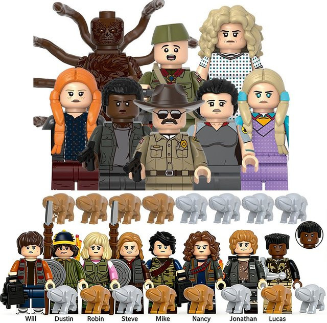Hot Toys Stranger Things Film-Minifiguren, Baustein-Modell Spielzeug - Bild 1