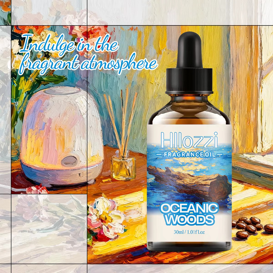 Hllozzi Oceanic Woods Duftöl, Unisex, für Haare und Körper - Bild 3