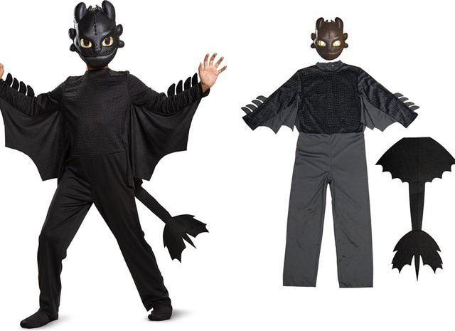 ZOBOTT Dragon Knights Cosplay Spielkostüm, 3-teiliges Set, Dinosaurier - Bild 1