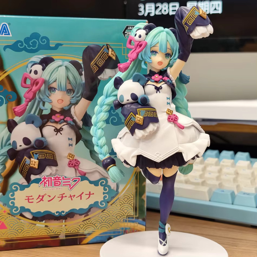Bandai Hatsune Miku Mädchen, PVC-Modell-Dekorationen, bunt / mehrfarbig - Bild 4