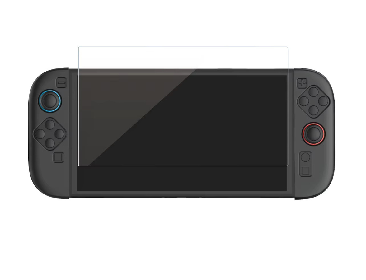 Ipega PG-SW2023 Displayschutzfolie aus gehärtetem Glas für Nintendo Switch 2, transparent, Härtegrad 9H mit Installationswerkzeugen - Bild 2