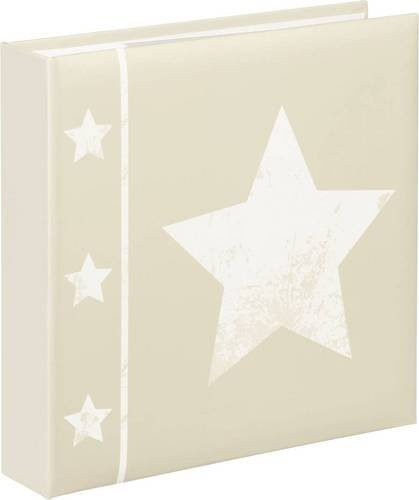 Hama Fotoalbum Beige mit 100 Seiten, B: 22,5 cm x H: 22 cm - Bild 1