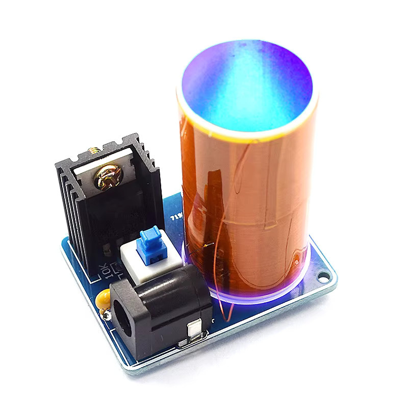 Si Tai&SH BD243 Mini Tesla Spule DIY Kit für Elektronik-Experimente und Magie-Requisiten - Bild 2