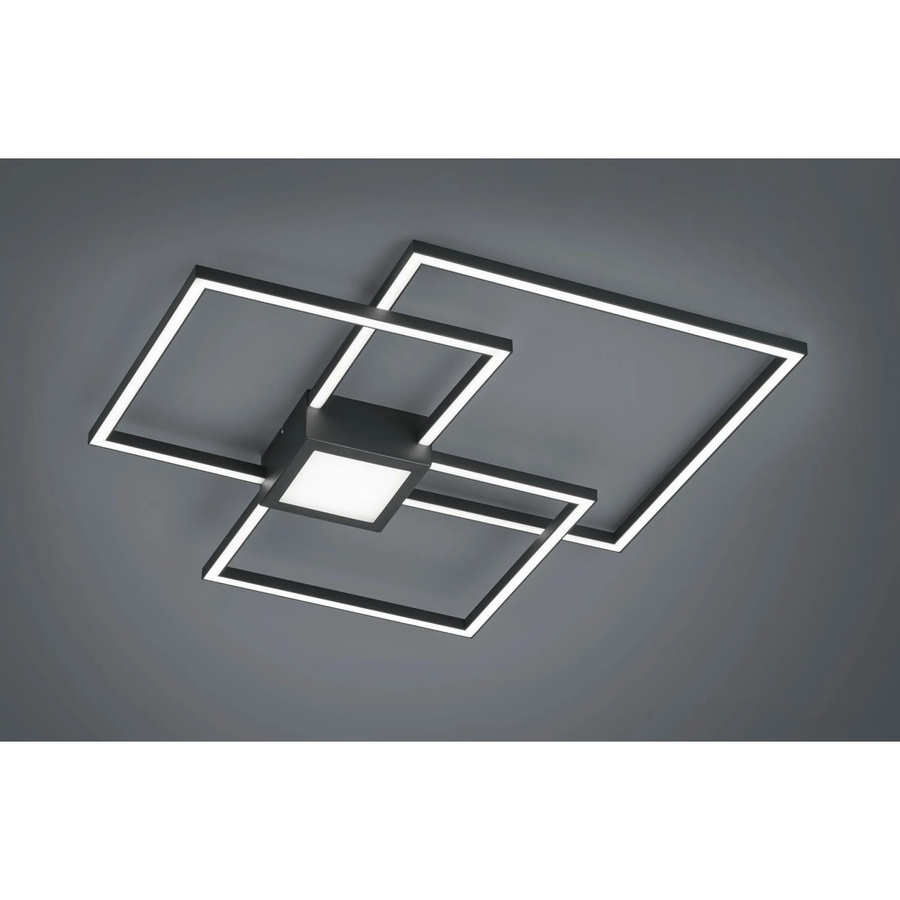 Trio Leuchten Hydra LED-Deckenlampe in Anthrazit dimmbar - Bild 2