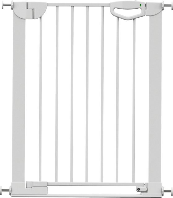 Geuther Tür- und Treppenschutzgitter Easylock mit Flatstep in Weiß - Bild 1