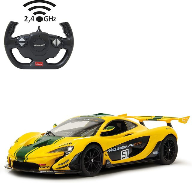 Jamara McLaren P1 GTR Rennwagen ferngesteuert 1:14 gelb ab 6 Jahren - Bild 4